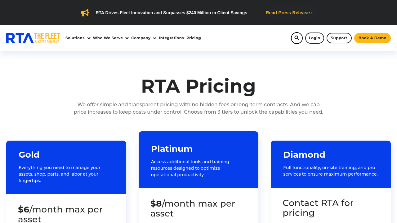 RTA Fleet Management